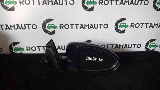 Retrovisore Destro Chevrolet Cruze 2.0 VCDI 16v ELETTRICO NERO METALL Z20S1