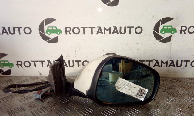 Retrovisore Destro Alfa Romeo 159 [UK] 1.9 JTDm ELETTRICO BIANCO AVORIO VETRO ROTTO 939A2000