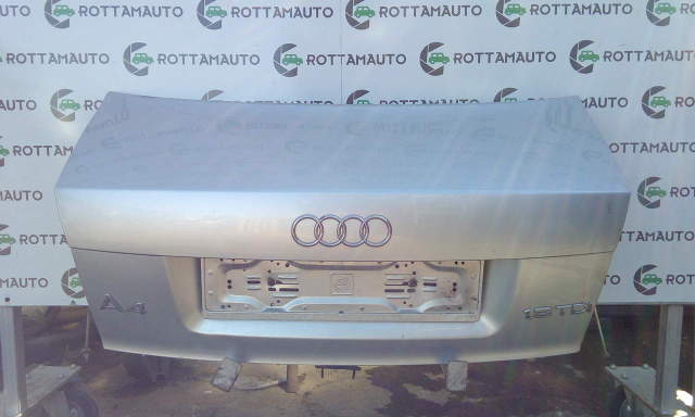 Portellone Posteriore Audi A4 B6 berlina 1.9 TDI GRIGIO METALL bauletto AWX