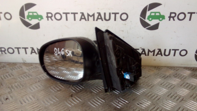 Retrovisore Sinistro Lancia ypsilon y mk3 (846) 5 FILI NERO METALLIZZATO  169A4000