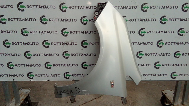 Parafango Anteriore Sinistro Opel Corsa D GRIGIO METALLIZZATO  Z13DTJ