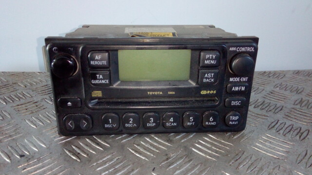 Autoradio originale Toyota Rav 4 mk3 (00-05) 2.0 D4D  1CDFTV