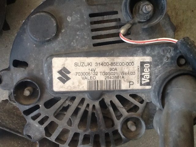 Alternatore Suzuki Wagon r+ 1.3 Mjet 